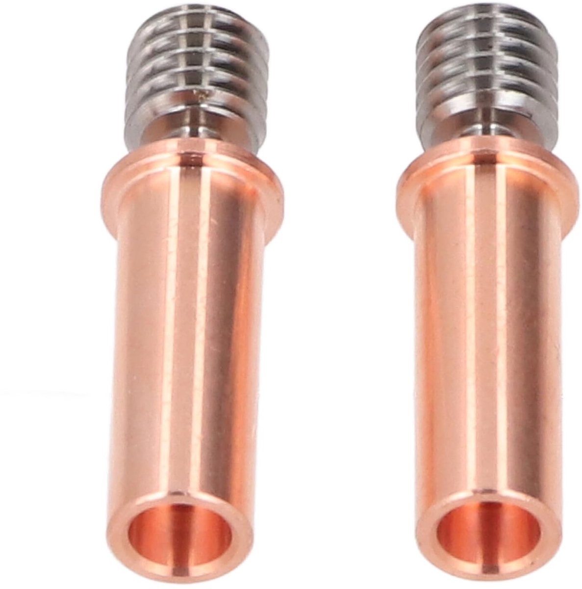 SMOAKEZ- Heatbreak bimetalen vervanging - M6 x 26 mm - Ti-legering/koper - 2 x warmtebreak - Temperatuurbestendigheid - Efficiënte warmteafvoer - Thermische Breuk
