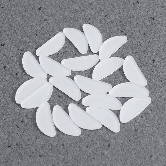 Dailygoody - Neusclip - Siliconen Brug Pad - Antislip - Wit - Brillen Pads - Geschikt voor Zonnebrillen - 10 Stuks — afbeelding 5