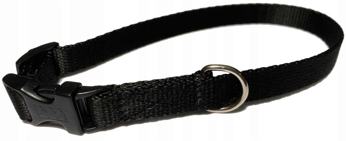 Verstelbare Hondenlijn 120-200 cm, 16 mm breed, zwart
