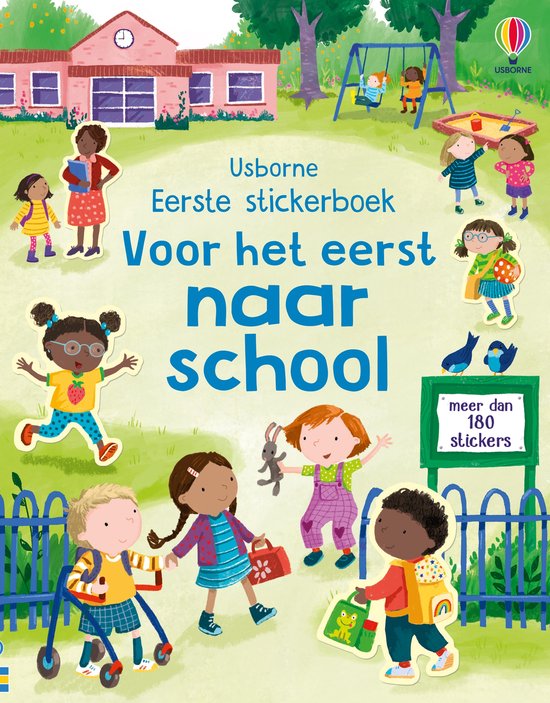 Eerste stickerboek 1 - Voor het eerst naar school