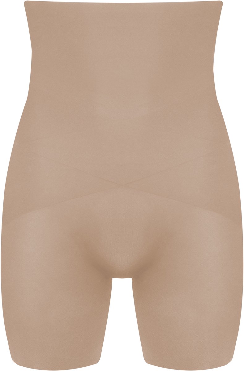 Magic Extra Sterk corrigerende boxershort - Ultra sexy Hi-bermuda - Shapewear - Cappuccino / Dark Nude