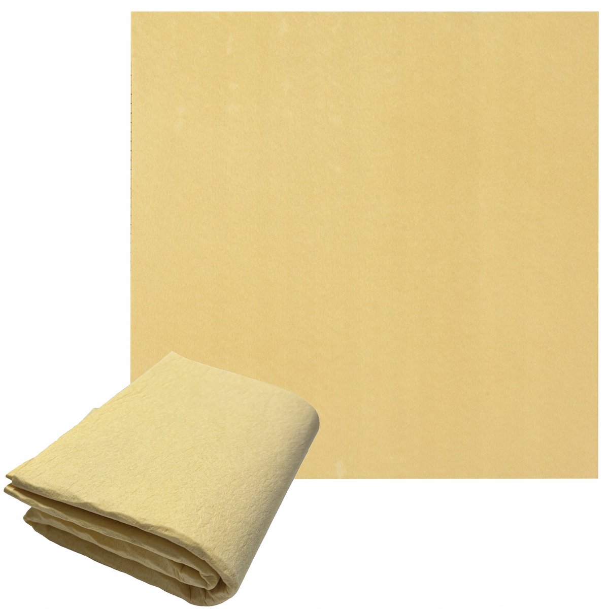 Vileda PVA Schoonmaakdoek Geel Non Perfo Groot 54x44,5cm