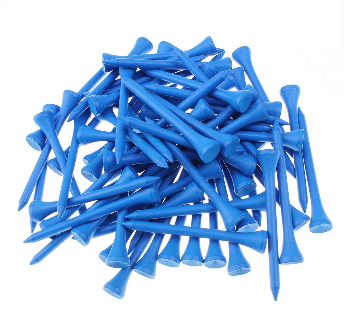 Dailygoods- Golf Tees 2,8 Inch - 50 Stuks - Professionele Golf Tees - Vermindert Side Spin - Onbreekbaar - Gepatenteerd Polymeerhars - Golfballen