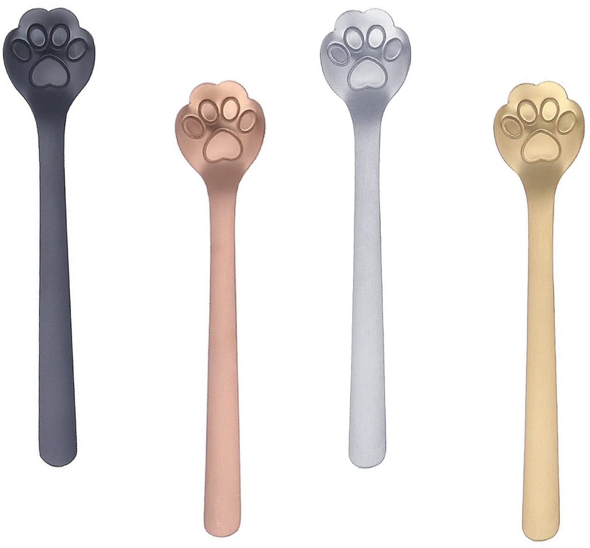 ZEYNOMAX- Koffielepels 4 stuks - Roestvrij Stalen Lepels - Vaatwasmachinebestendig - 14,7 cm - Voor Koffie/Thee - Geschikt voor Desserts - Lepel
