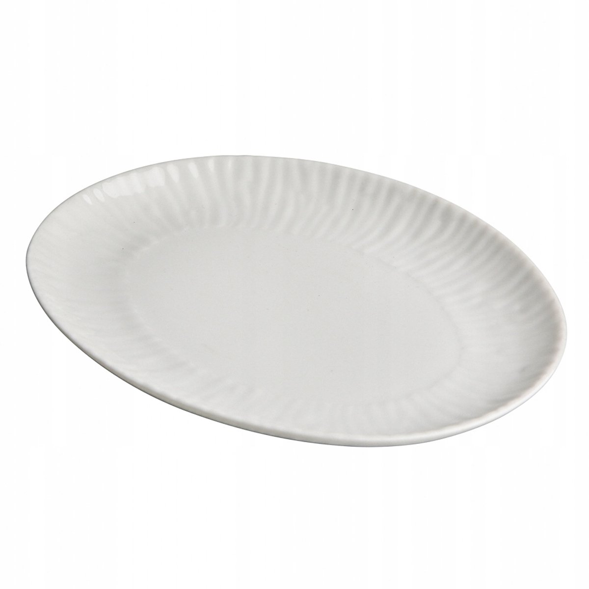 MariaPaula Natura Ovaal Porseleinen Sjaal 22 cm Wit
