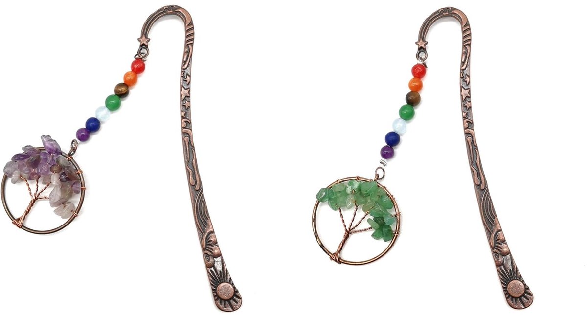 JHUBERS- Bladwijzers Antiek - Gepersonaliseerde Bladwijzers - Vintage Metalen Bladwijzers - Boekenaccessoires - Set van 2 - Elegante Legering - Boekenlegger