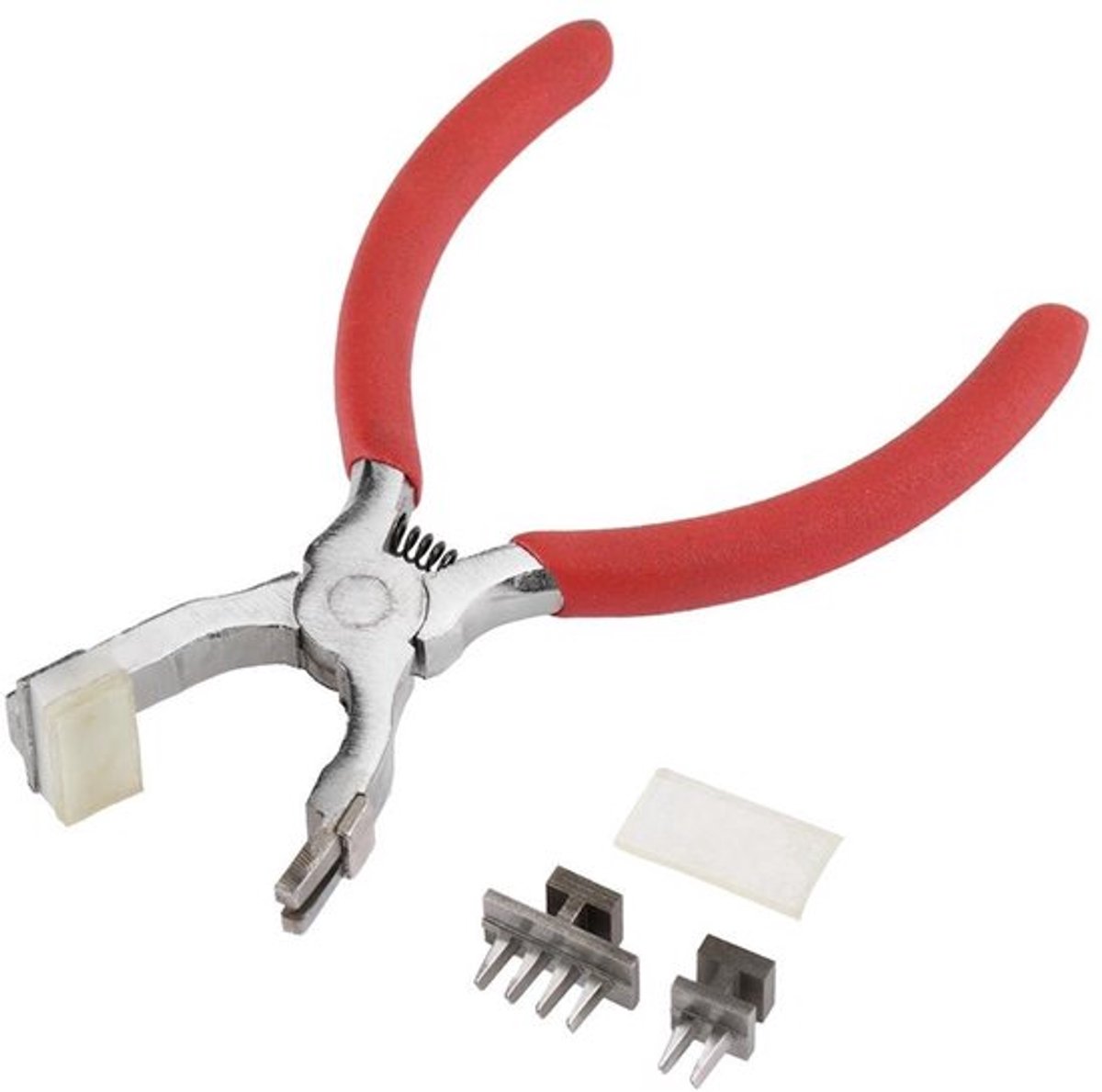 Allecto - Professionele 4mm Leerpons met Vervangbare Tanden - Stil en