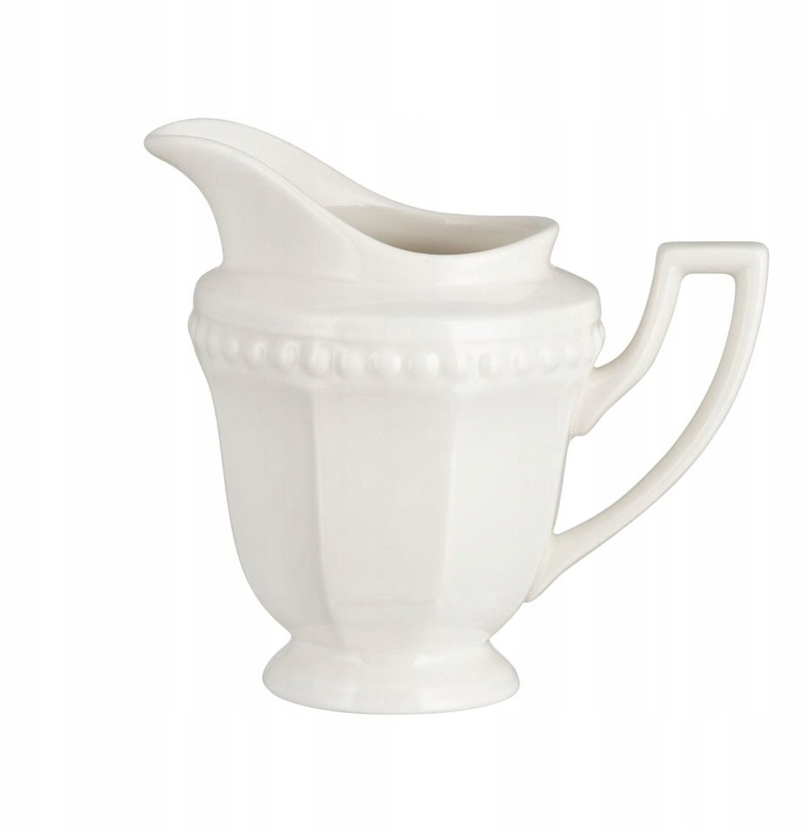Villa Italia Venice Witte Melkkan 250 ml - Elegante Porseleinen Melkschenker