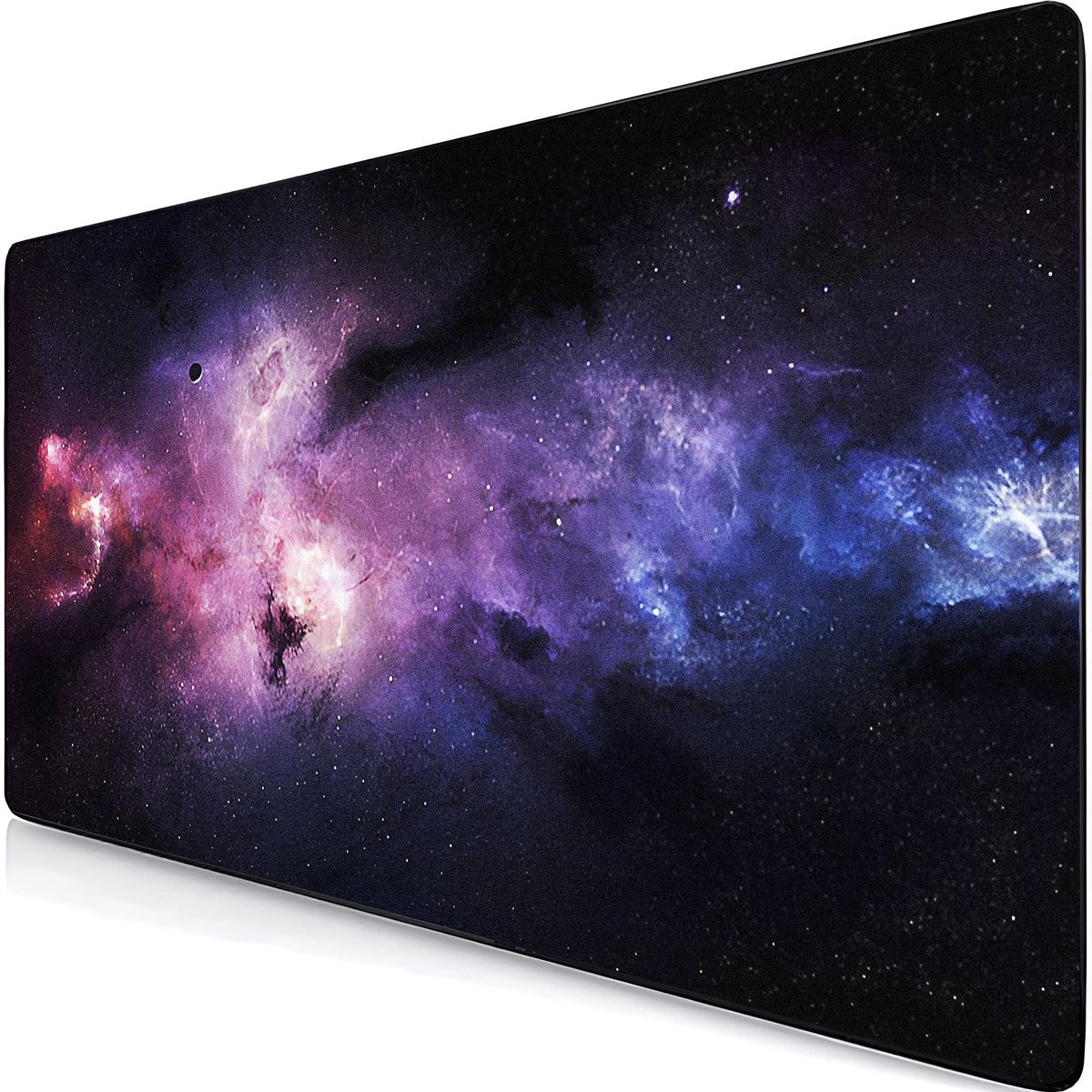 JHUBERS- Gaming Muismat XXL 800x400 mm - Antislip - Bureauonderlegger - Tafelonderlegger - Groot Formaat - Kosmosmotief