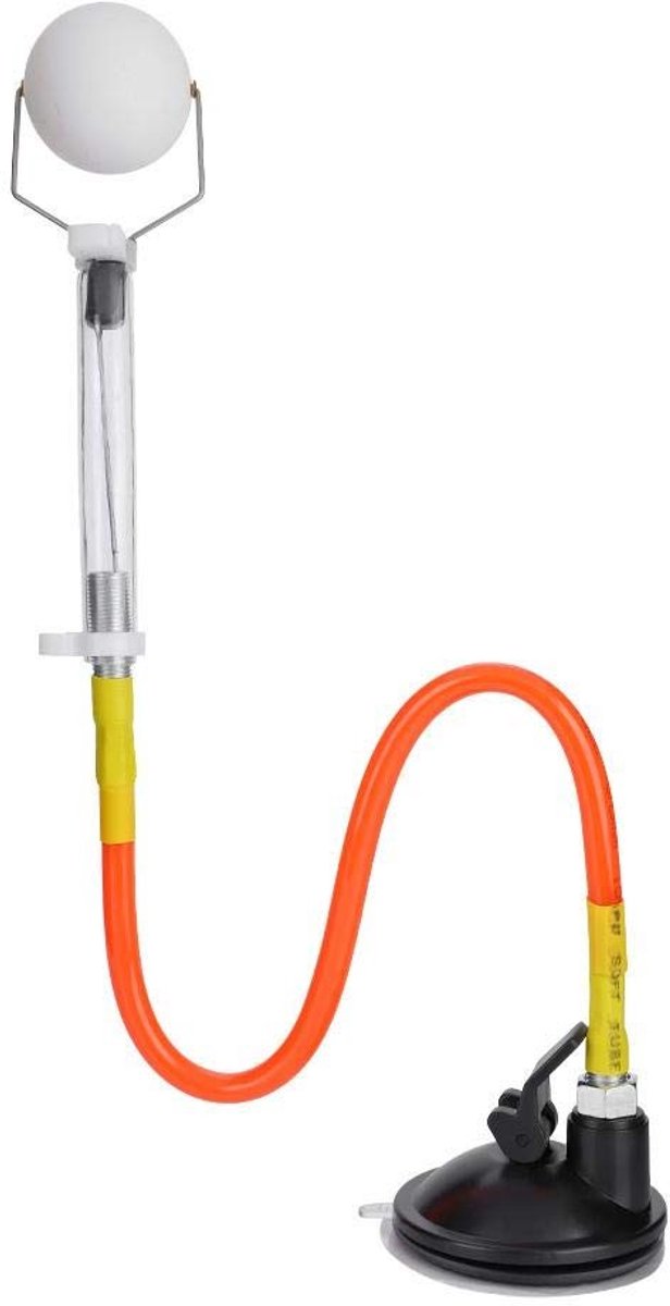 ZEYNOMAX- Tafeltennis Trainer Robot - Verstelbare PVC Training Machine - Pingpong Ballen Zuignap - Vaste Rebound Balmachine - Accessoires - Leuk Cadeau voor Golfliefhebbers