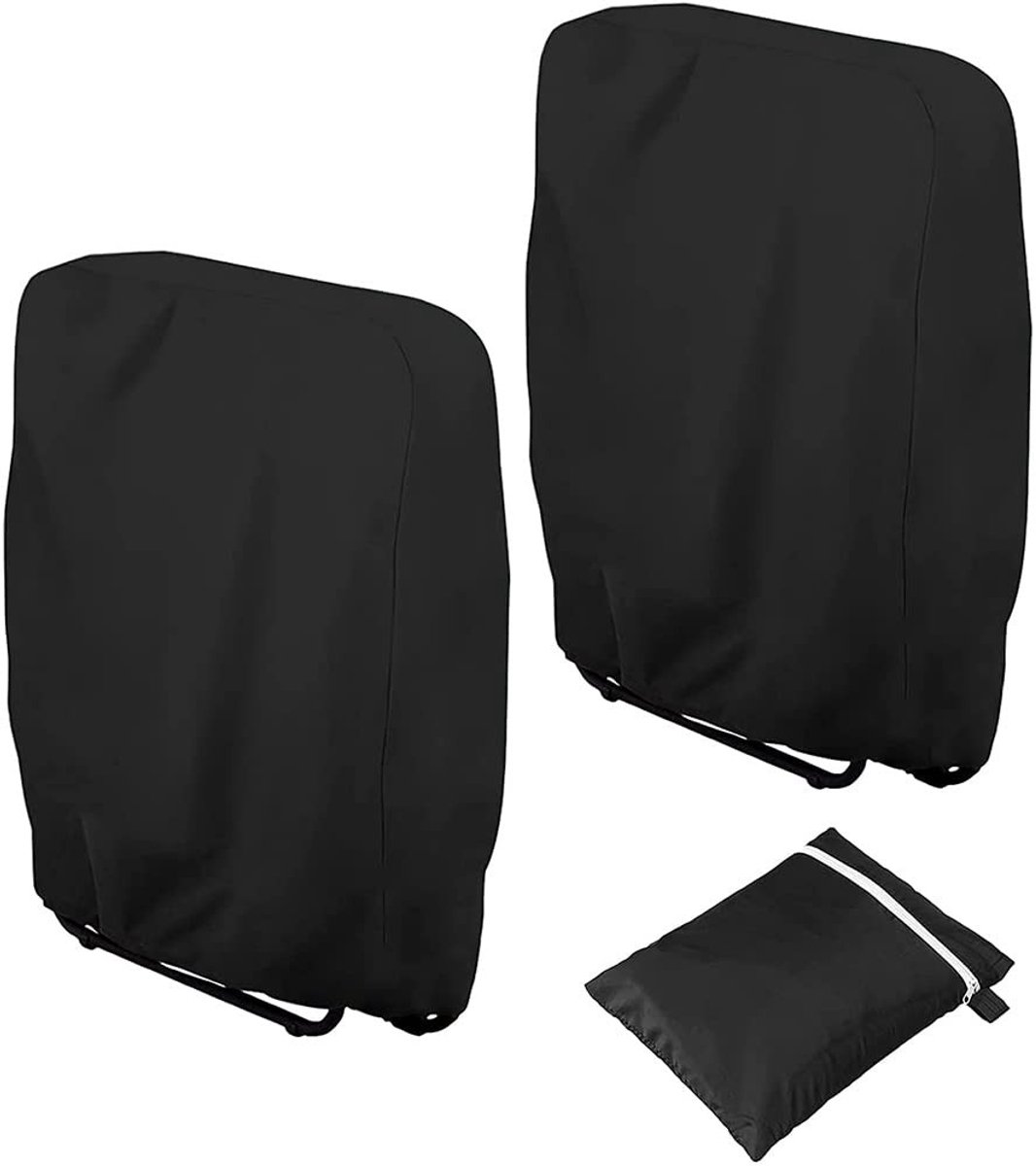 JHUBERS- Stoelhoes Waterdicht - Outdoor Klapstoelhoes - UV-bestendig - Stofdicht - 210D Oxford-doek - 13 x 28 x 43 inch - Ligstoelhoes