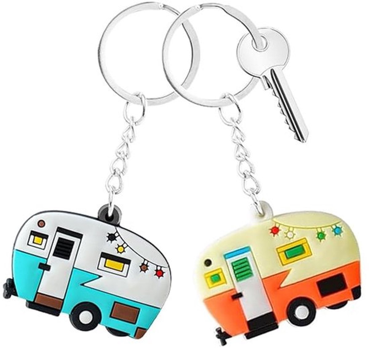 Allecto - Sleutelhangers - Rv Accessoires - Leuke Decoratie - 2 Stuks