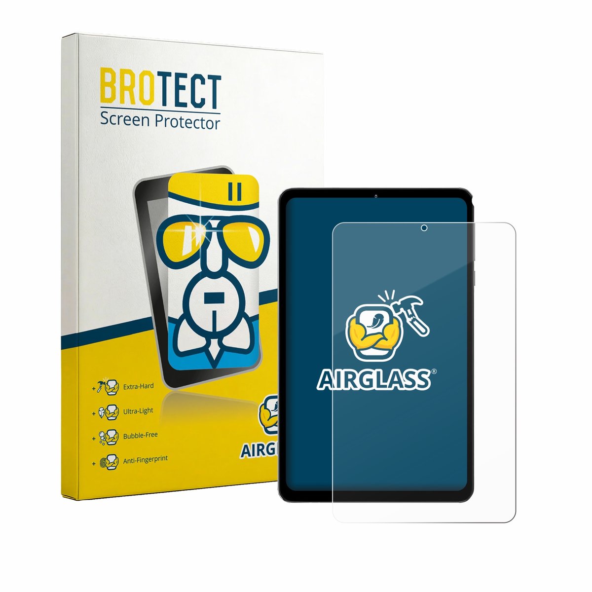 Screenprotector voor Headwolf FPad 6 Beschermglas transparant