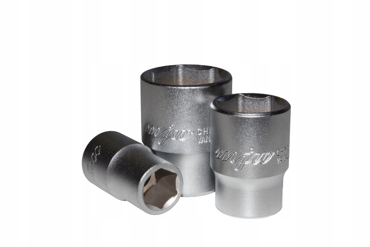 Dopsleutel 1/2" inbus 18mm CrV Staal