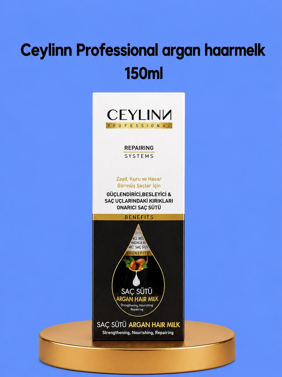 Ceylinn Argan Hair Milk 10 Benefits 150ml