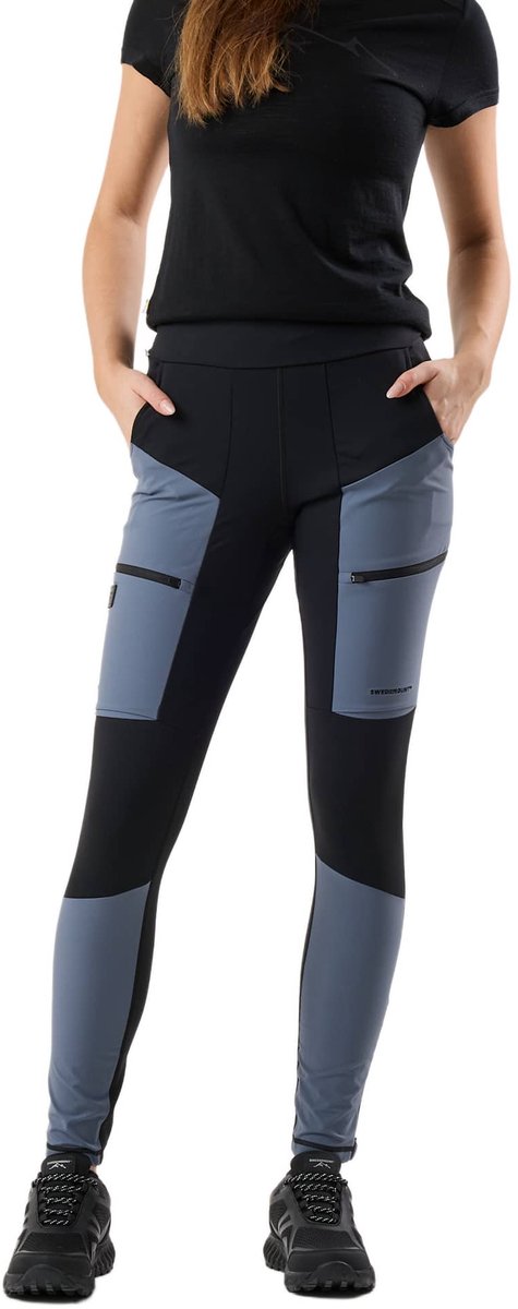 Swedemount Trondheim Trekkingbroek – Dames outdoor broek Zwart