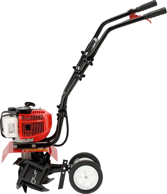 YATO YT-84861 Benzine Tuinfrees - Motorhakselaar - 52 cc (1.97 PK) - Werkbreedte 30 cm - Instelbare Werkdiepte tot 150 mm van Yato — afbeelding 2