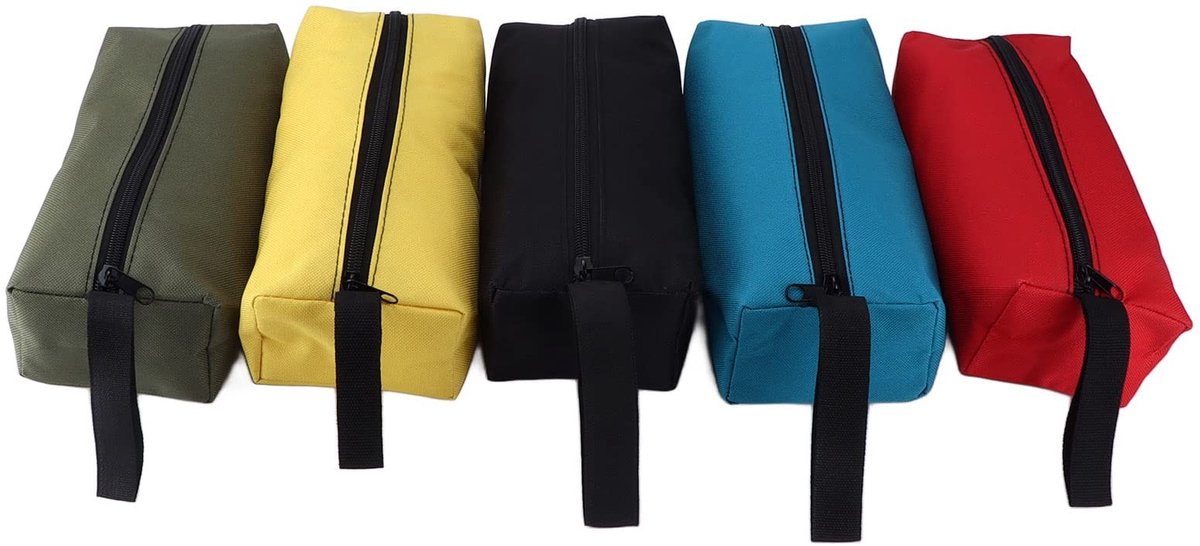 Dailygoods- Gereedschapstas - 600D Polyester - Zipper Sluiting - Opbergtas - Hanglus - Veilig Opslag - Lichtgewicht