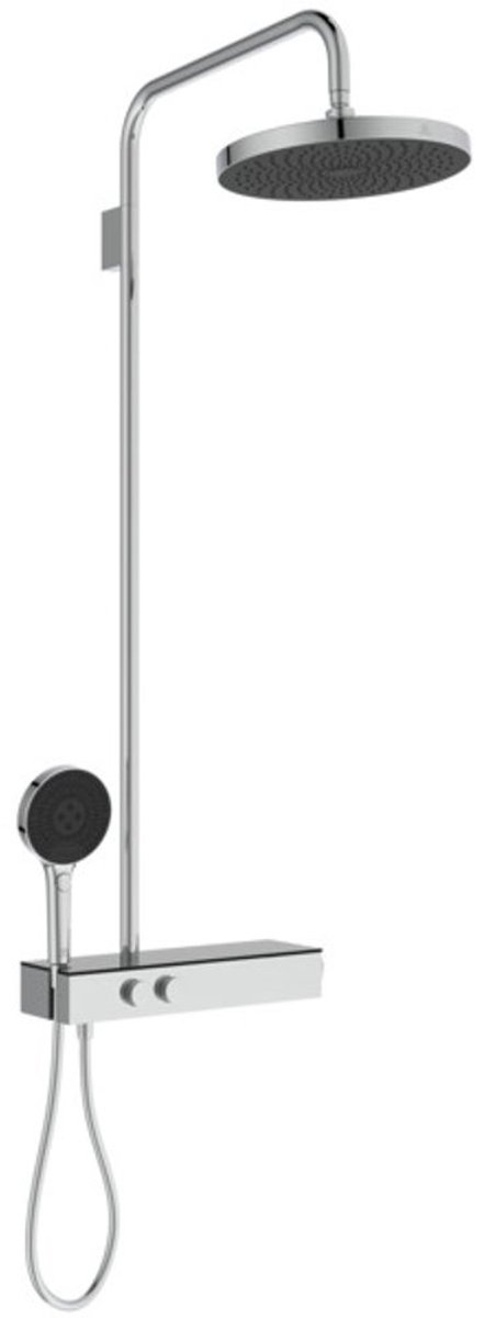 Ideal Standard Douchesysteem m.brausethermostaat Solos, chroom, A7880AA
