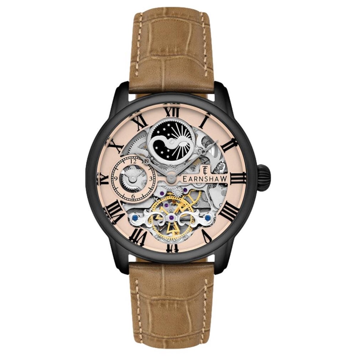 Earnshaw - ES-8006-0G - Polshorloge - Heren - Automatisch - Longitude