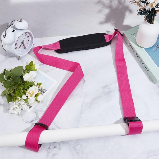 Draagband Stoel - Schouderband - Spullen Dragen - Verstelbare Lengte - 100-189cm - Zwart — afbeelding 3