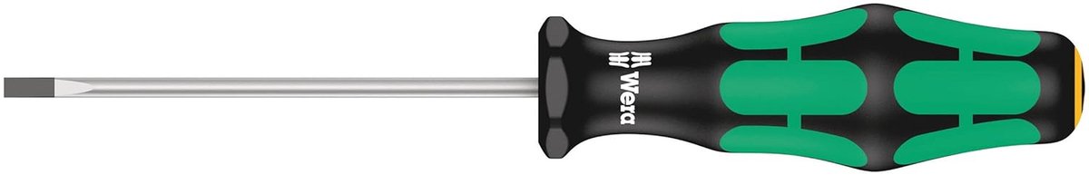 Sleufschroevendraaier - Precisie schroevendraaier - Vastzetten schroeven - Ergonomische handgreep - 80 mm - Multi