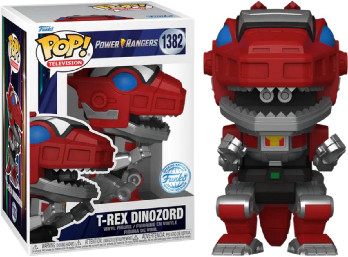 Funko POP! Power Rangers - T-Rex Dinozord #1382 (Exclusive