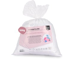 Vaessen Creative Kussenvulling - Vulling voor Knuffels - Polyester Vulmateriaal - 500 g