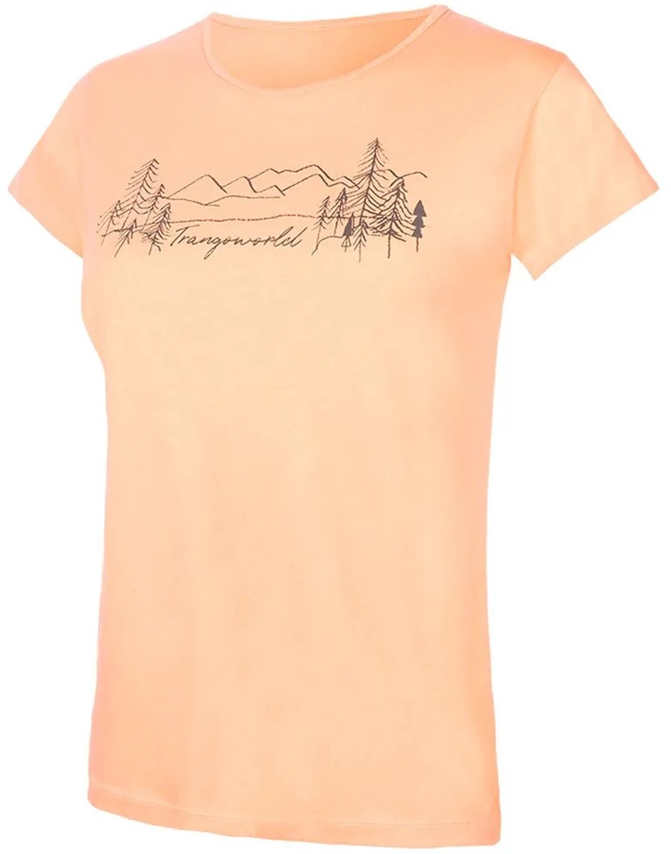 Trangoworld Anafi T-shirt Met Korte Mouwen Vrouw Peach