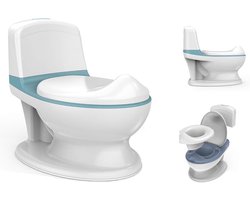 Mijn eerste draagbare potje - kinderen - geluid - verstelbaar - anti-slip - PU-kussen - schoonmaken - comfort - Babify