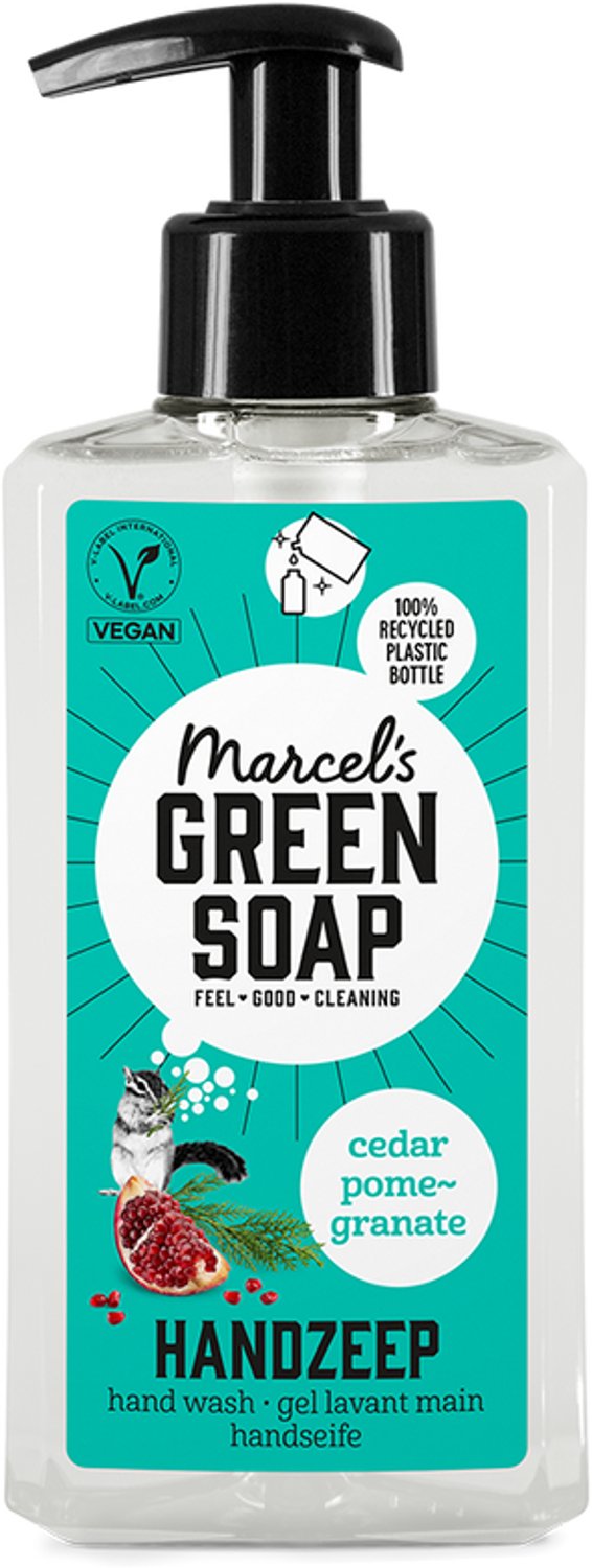 Marcel's Green Soap Handzeep Ceder & Granaatappel (250ml)