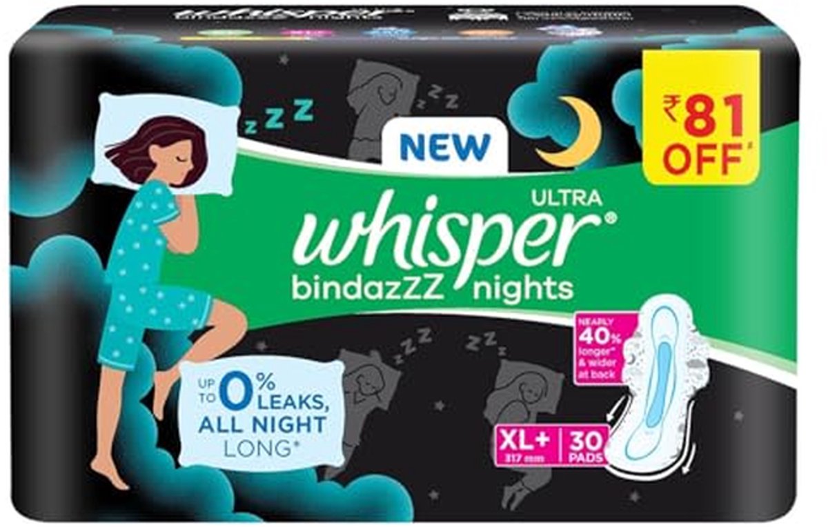 Nachtelijke Inlegkruisjes - Menstruatiepads - Veilige Bescherming - Geurblokkerende Gel - 30 Stuks - Wit