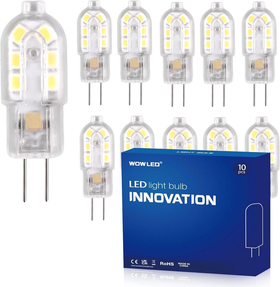 LED Lampen - Gloeilampen - Decoratieve Verlichting - Energiebesparend - 10 Stuks - Warmwit