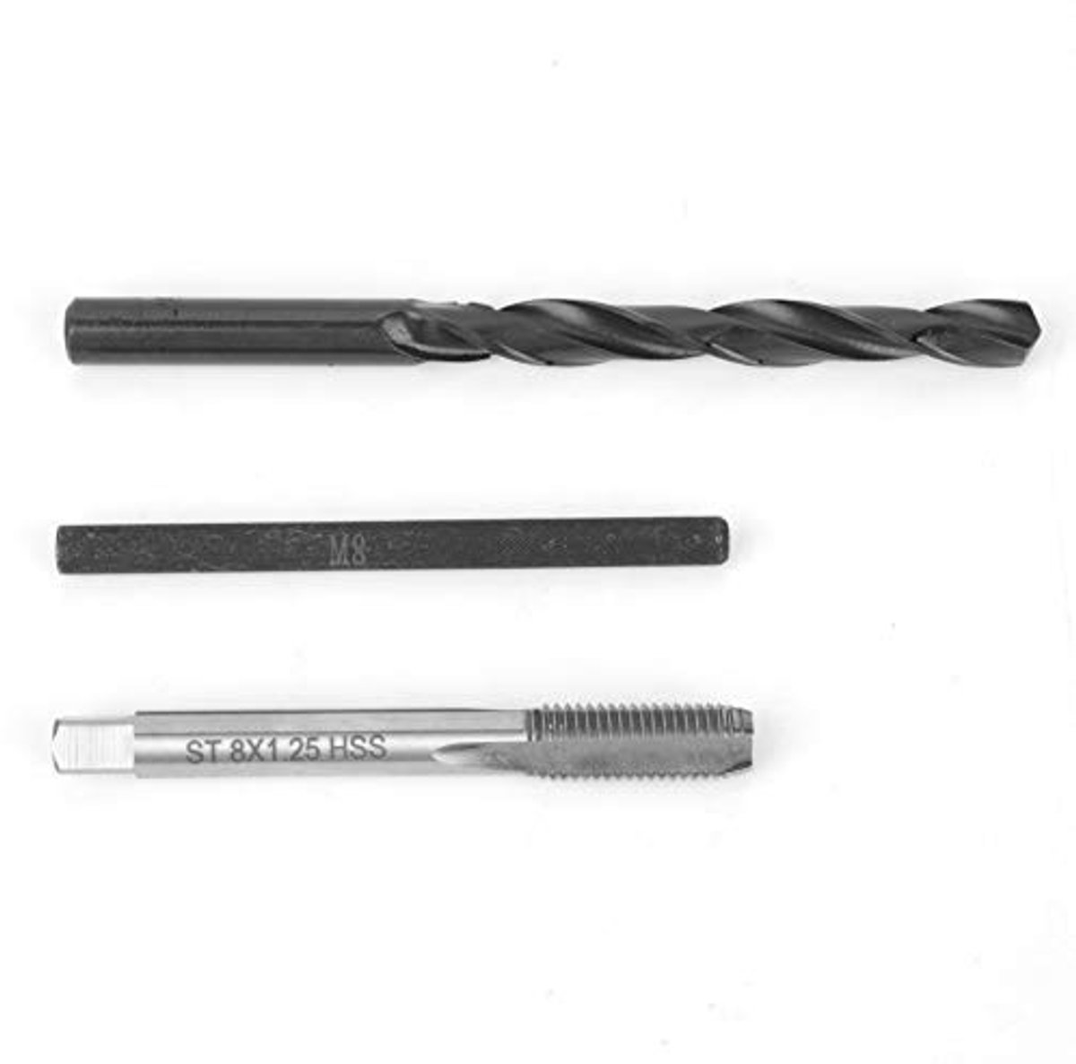 Dailygoods- Draadinsert 50 Stuks - M8 Binnendiameter - Inbouwlengte 2D - Roestvrij Staal - Schroefdraadboor - Gewicht 330 g - Schroefdraadbus