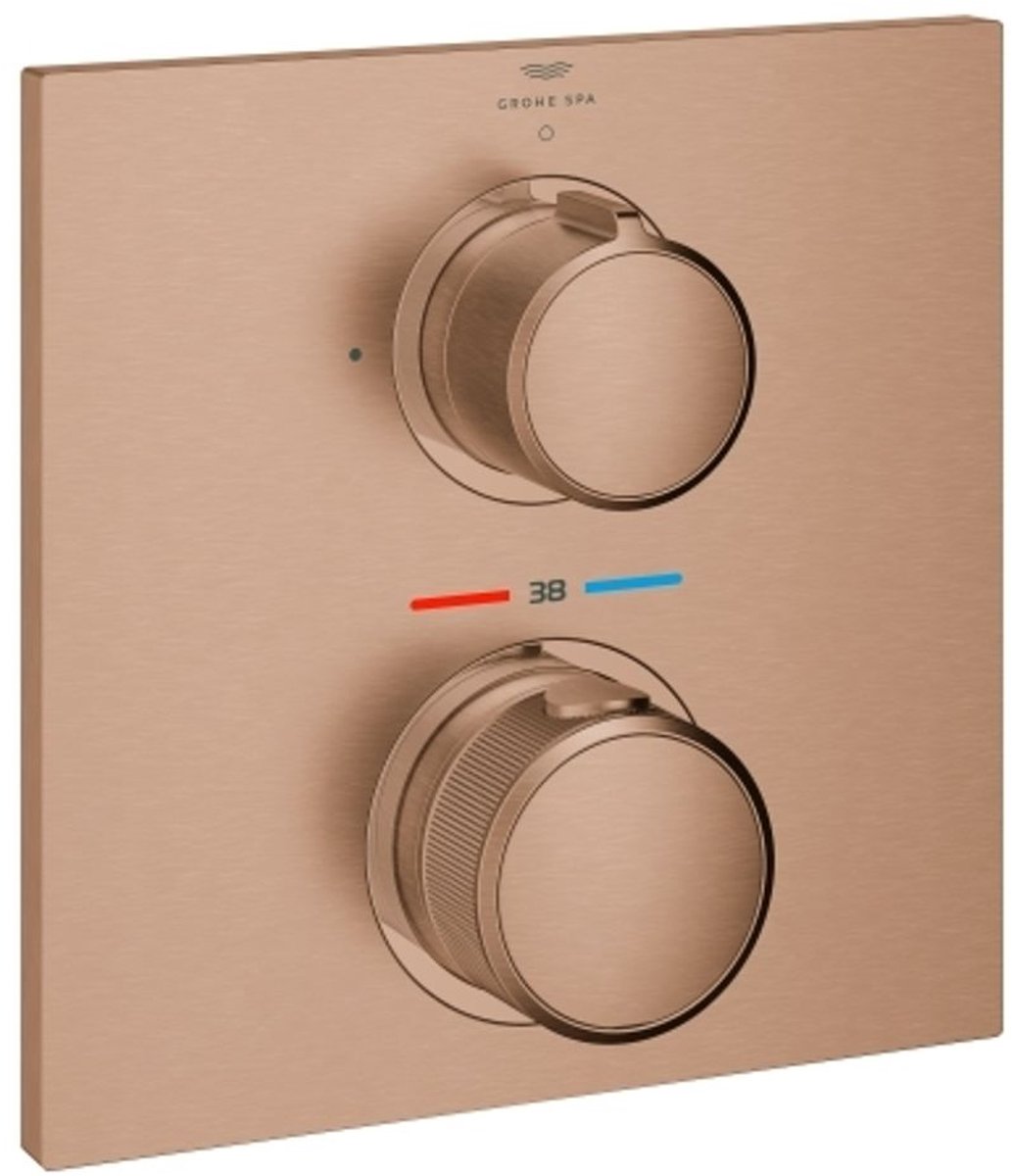 Grohe Allure Thermostatische mengkraan Brons, 19380DL2