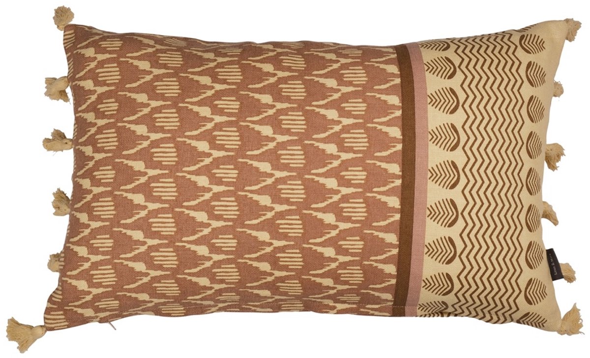 Linen & More Bali Soft Geel Kussen | 30 X 50 | Sierkussen Voor Woonkamer Of Slaapkamer