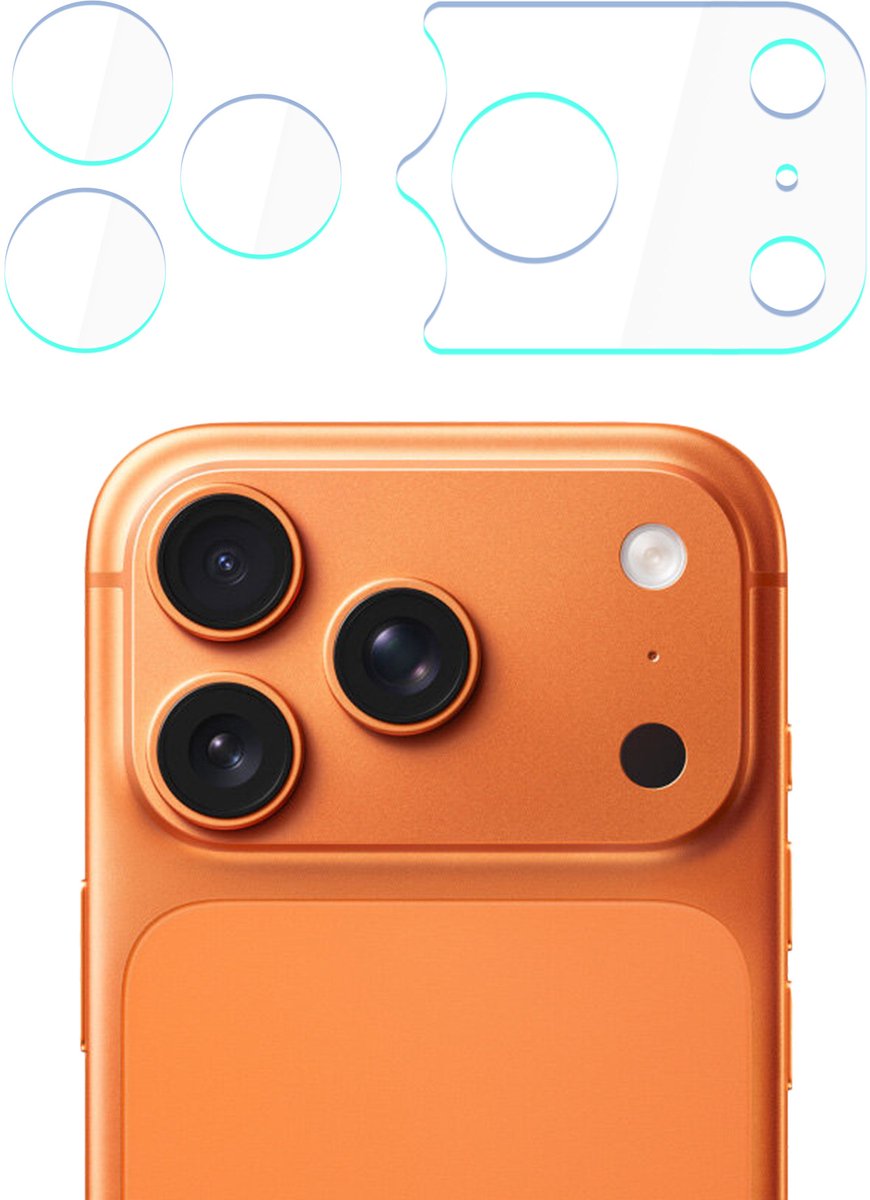 3Mk Lensbescherming Voor Apple Iphone 17 Pro, Gehard Glas, Camerabescherming