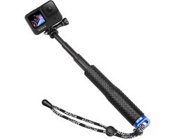 Selfiesticks Pole Monopod geschikt voor GoPro Hero 12/11/10/9/8/7 Black, Aluminium Paal Selfie Stick Accessoire geschikt voor GoPro,SJCAM,Sony,Insta360,DJI OSMO,Xiaomi Yi,AKASO,SARGO