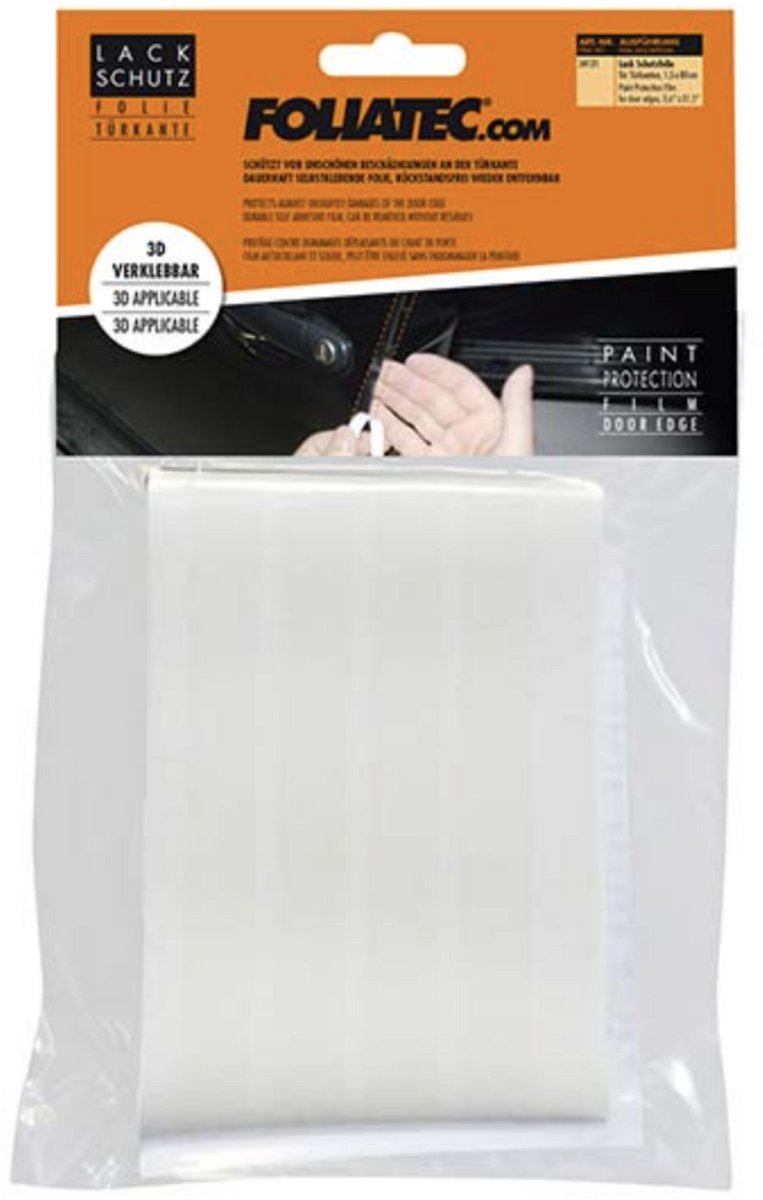 Sheet Foliatec 34121 Protector Joints Transparent (4 uds)