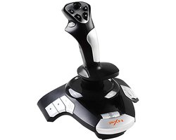 PXN F16 – Flightstick Joystick – Realistische Flight Simulator Besturing – Programmeerbare Knoppen – USB – PC – Zwart
