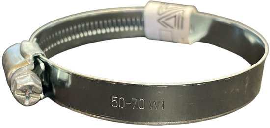 Deltafix slangklem metaal verzinkt 50 mm x 65 mm 1 st. van Deltafix — afbeelding 2
