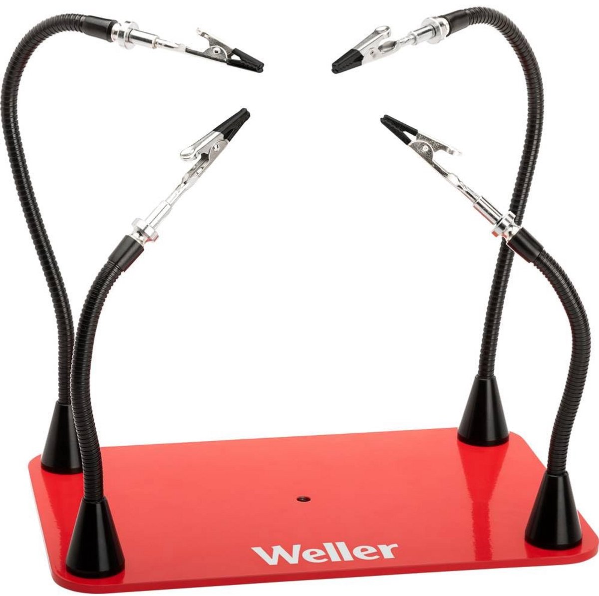 Hulpende Handen - Soldeer Assistent - Precisie Werk - 4 Flexibele Armen - 30x23x15 cm - Zwart