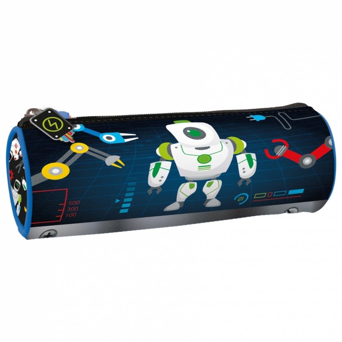 Robot Etui Rond - 21 x 7 cm - Multi