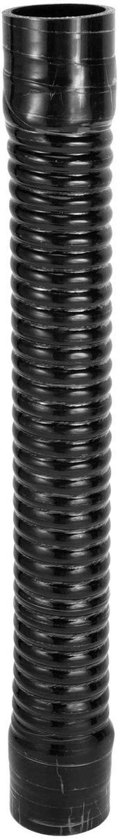 Dailygoods- Koelvloeistofslang 500 mm - Siliconen Slang - Zwart - Binnendiameter 54 mm - Temperatuur tot 300 °C - Meerlaags Weefsel - Siliconenslang