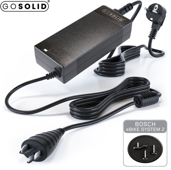 GO SOLID! ® lader geschikt voor Bosch Active Performance fietsaccu - Electrische fiets oplader 2A - 36 Volt van GO SOLID! — afbeelding 5