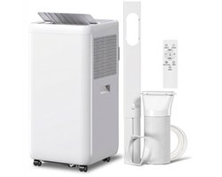 Sogiol - Mobiele Airco - Draagbare Airconditioner - 5-in-1 Koelen ontvochtigen ventilator slaapstand en automatische - 12000 BTU - voor 35 m² - met Afstandsbediening