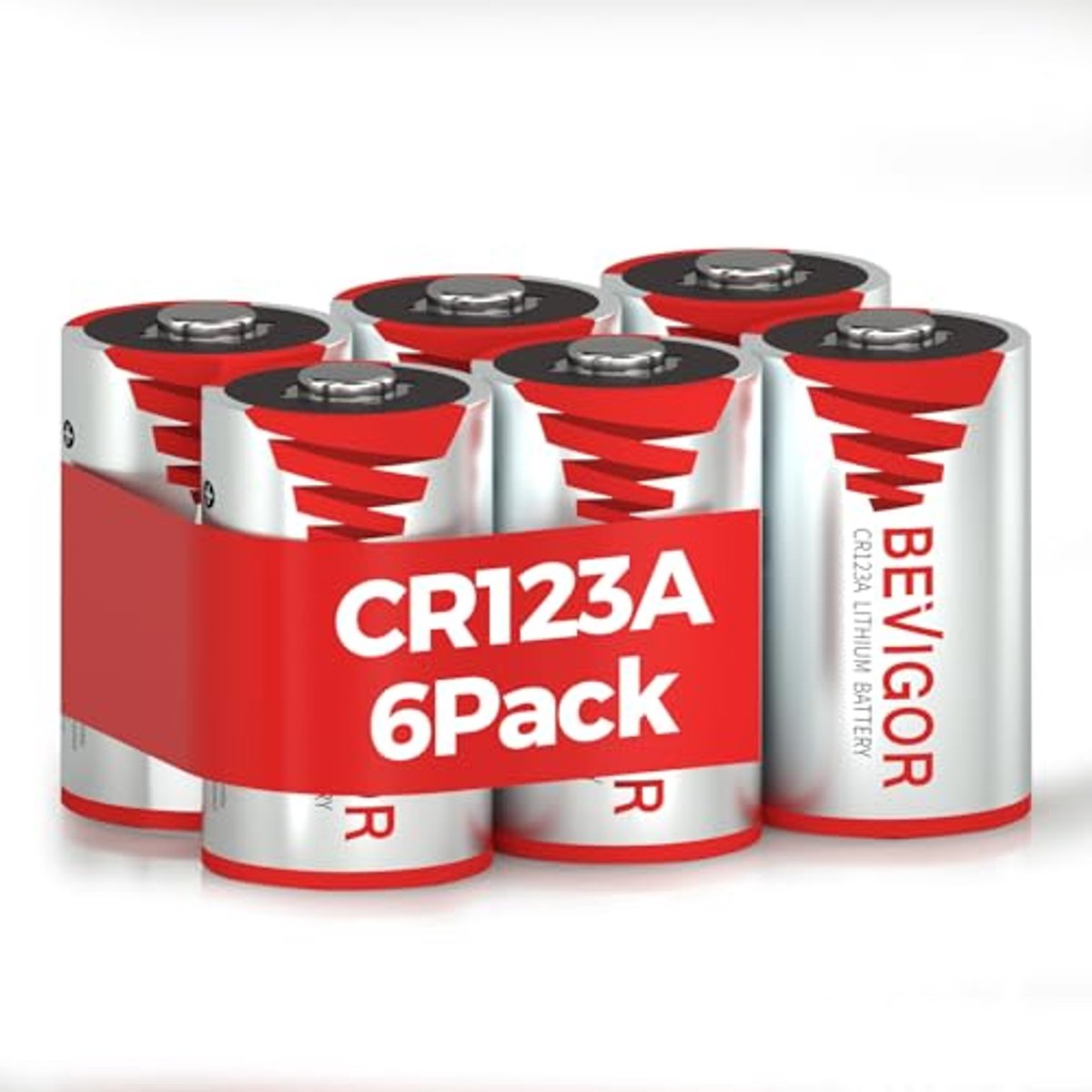 Lithium Batterijen - Knoopcel Batterijen - Apparaten Voeden - Hoge Energiedichtheid - 6 Stuks 3V - Zilver