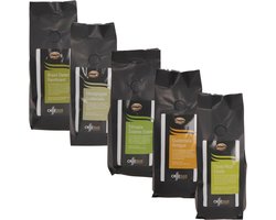 Proefpakket Single Origins Koffiebonen - 5 x 250 gram
