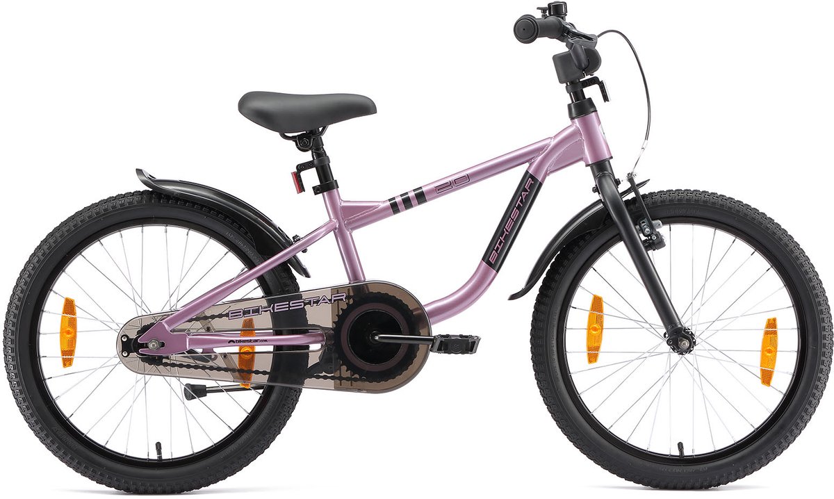 Löwenrad kinderfiets 20 inch wielen donkerroze