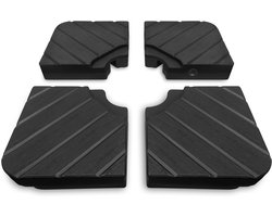 VONROC Parasoltegels - voor zweefparasol - 40x40 cm – vulbaar – set van 4 stuks